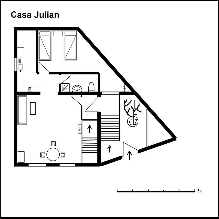 Casa Julian Lägenhet Santa Cruz de la Palma  Exteriör bild